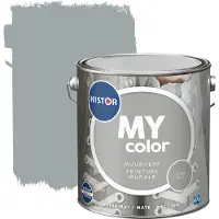 Histor MY color Muurverf Extra Mat Steel Mill 2,5 LTR