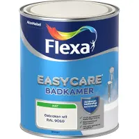 Flexa Easycare Keuken- En Badkamerverf - Mat - Gebroken Wit / Ral 9010 - 1l