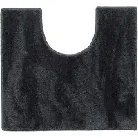 Sealskin - Doux Toiletmat 45x50 cm - Polyester - Donkergrijs