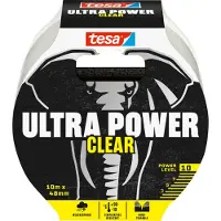 TESA Duct Tape Ultra Power Clear - Buiten - Transparant - 10m X 48mm