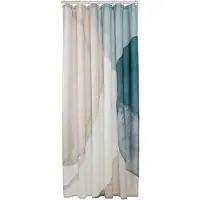 Sealskin 800140 Earth Douchegordijn Groen/wit - 180 x 200 cm