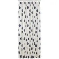 Sealskin Mood Douchegordijn 180x200 Cm Peva Blauw / Off-white
