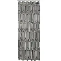 Sealskin Brave Douchegordijn 180x200 cm - Peva - Zwart / Wit (ringen apart verkrijgbaar)