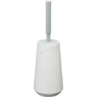 Tiger Tess toiletborstelhouder met Swoop borstel flexibel wit/lichtgrijs