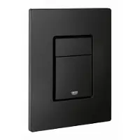 GROHE Even bedieningsplaat dual flush 2 knops mat zwart 38966KF0