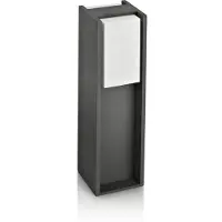 Philips EcoMoods sokkellamp 40 cm | Bridge | Ultra Efficient | IP44 | 14W | E27 fitting | Antraciet