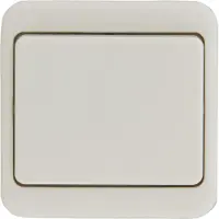 Berker Wisselschakelaar | (Opbouw, Wit)