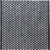 Sealskin Woodblock Badmat 60x60cm Zwart