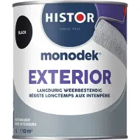 Histor Monodek Exterior Muurverf 1 LTR - Zwart