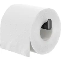 Tiger Cooper Toiletrolhouder - zonder klep - met L-vorm - zwart 800237
