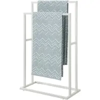 Sealskin Carré handdoekrek vrijstaand 48x78.5x24cm mat wit