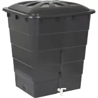 Garantia PQ300AN Regenton Rechthoekig Grijs 300L