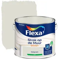 Flexa Strak Op De Muur Muurverf - Mat - Kleigroen - 2,5l