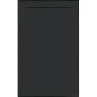 Allibert - Douchebak - Luna 140 X 90 Cm - Polybeton - Zwart