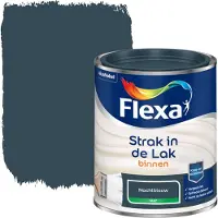 Flexa Houtlak Strak In De Lak - Mat - Nachtblauw - 0,75l