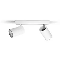 Philips Kosipo opbouwspot - 2-lichts - wit