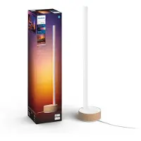 Philips gradient Signe tafellamp - White and Color - Hout