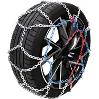 Carpoint Sneeuwkettingen RVX-225 – 16 mm – Set van 2 – Kruisspoor – Eenvoudige Montage – Inclusief Opbergtas