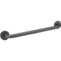 SecuCare Wandbeugel RVS 304 45 cm / structuur coating zwart RAL 9005