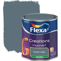 Flexa Creations Muurverf - Extra Mat - Faded Indigo - 1l