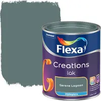 Flexa Houtlak Creations - Zijdeglans - Serene Lagoon - 750ml
