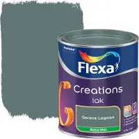 Flexa Houtlak Creations - Extra Mat - Serene Lagoon - 750ml