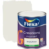 Flexa Creations Muurverf - Extra Mat - Simply Bread - 1l