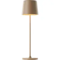 Brilliant Kaami - Oplaadbare Tafellamp - Buiten - LED 2W 3000K - 3 Stepdim - IP44 - Cappuccino