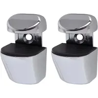 Duraline Plankdrager Clip Chroom