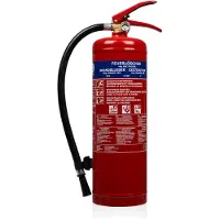 Smartwares FEX-15140 - Brandblusser Poeder 4kg - Incl ophangbeugel - Brandklasse ABC - BSI Gecertificeerd