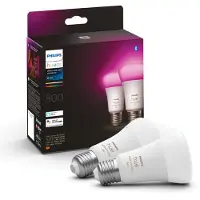 Philips Hue White and Color E27 800lm Duo pack