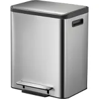EKO Pedaalemmer EcoCasa Step Bin 30L Mat RVS