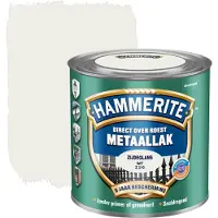 Hammerite Metaallak Zijdeglans Wit Z210 250 ML