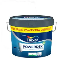 Flexa Powerdek wit 10 liter + 25%