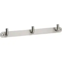 Novidade Kapstok Moja 3 haaks rvs 220mm