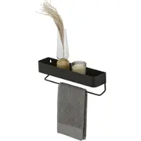 Sealskin Plank Sealskin Met Handdoekhouder Brix Zwart