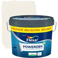Flexa Powerdek RAL9010 gebroken wit 10 liter + 25%