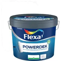 Flexa Powerdek Muurverf - Mat - Wit - 10l