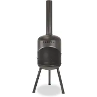 Bonfeu Bonbono - Tuinhaard - Zwart - 165 x Ø 45cm