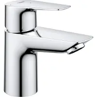 GROHE Start Edge Wastafelkraan - Waterbesparend - Energiebesparend - Push open waste - Chroom
