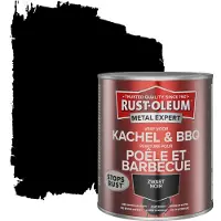 Rust-Oleum Kachel & Bbq Verf - RAL 9005 Zwart - 0,75L