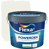 Flexa Powerdek Muurverf - Mat - Verkeerswit / Ral 9016 - 10l