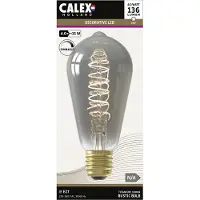 Calex Led lamp E27 | Edison | (4W, 136lm, 1800K, Dimbaar)