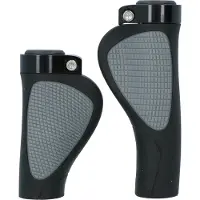Dresco Fietshandvatten Ergo City Plus 136/95mm Zwart/Grijs