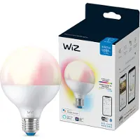 Philips Smart Lighting Philips Smart Led Globe - Slimme Led-verlichting Gekleurd En Wit Licht E27 75w Mat Wi-fi