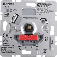 Berker Inbouw Dimmer LED/Gloei/Halogeen