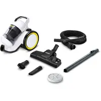Kärcher VC 3 - Snoerloze multicyclonische stofzuiger - 700 W - HEPA 13 filter - stil - Zuigslang 1,5 m