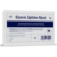Bano Healthcare Gmbh Glycerine Zetpillen 3 gr. - 100 stuks verpakking