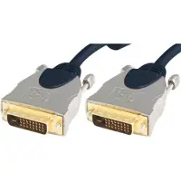 Shiverpeaks DVI-D Verbindungskabel, 24+1, Dual-Link, vergoldete Kontakte, mit 2x Ferrit, 2m
