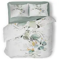 Eleganzzz Dekbedovertrek Micropercal Floral Vines - multi 240x200/220cm
